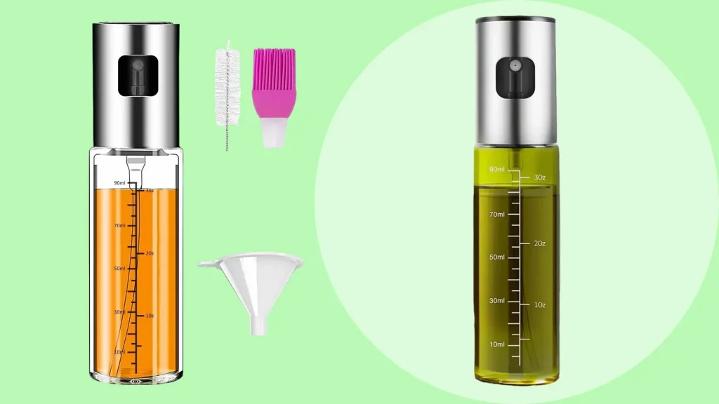 100 ml dark glass and transparent glass oil sprayers