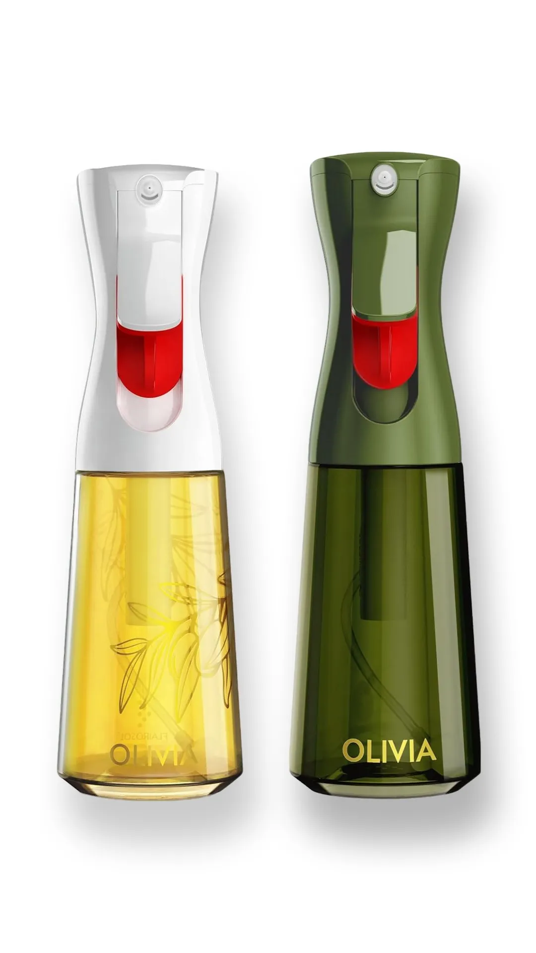 Home 5 Two varients of Flairosol Olivia Oil Sprayer